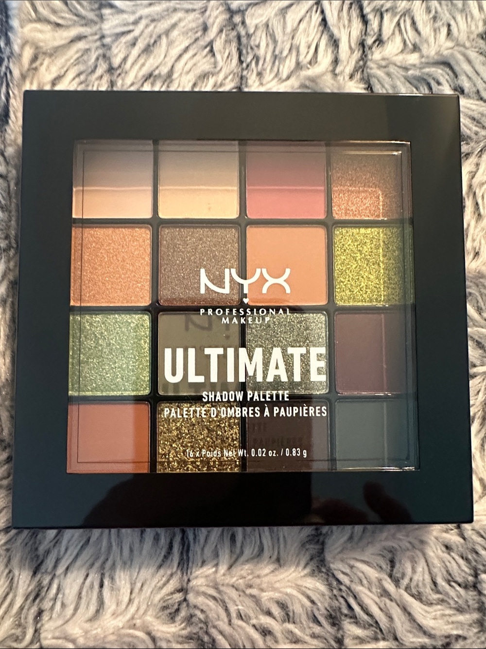 NYX Ultimate Eyeshadow Palette — Greens, Golds & Neutrals